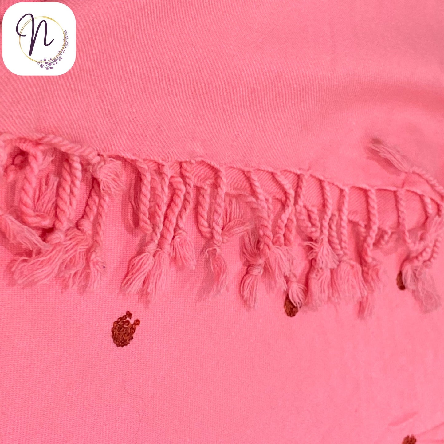 Kashmiri oswal Pink Shawl