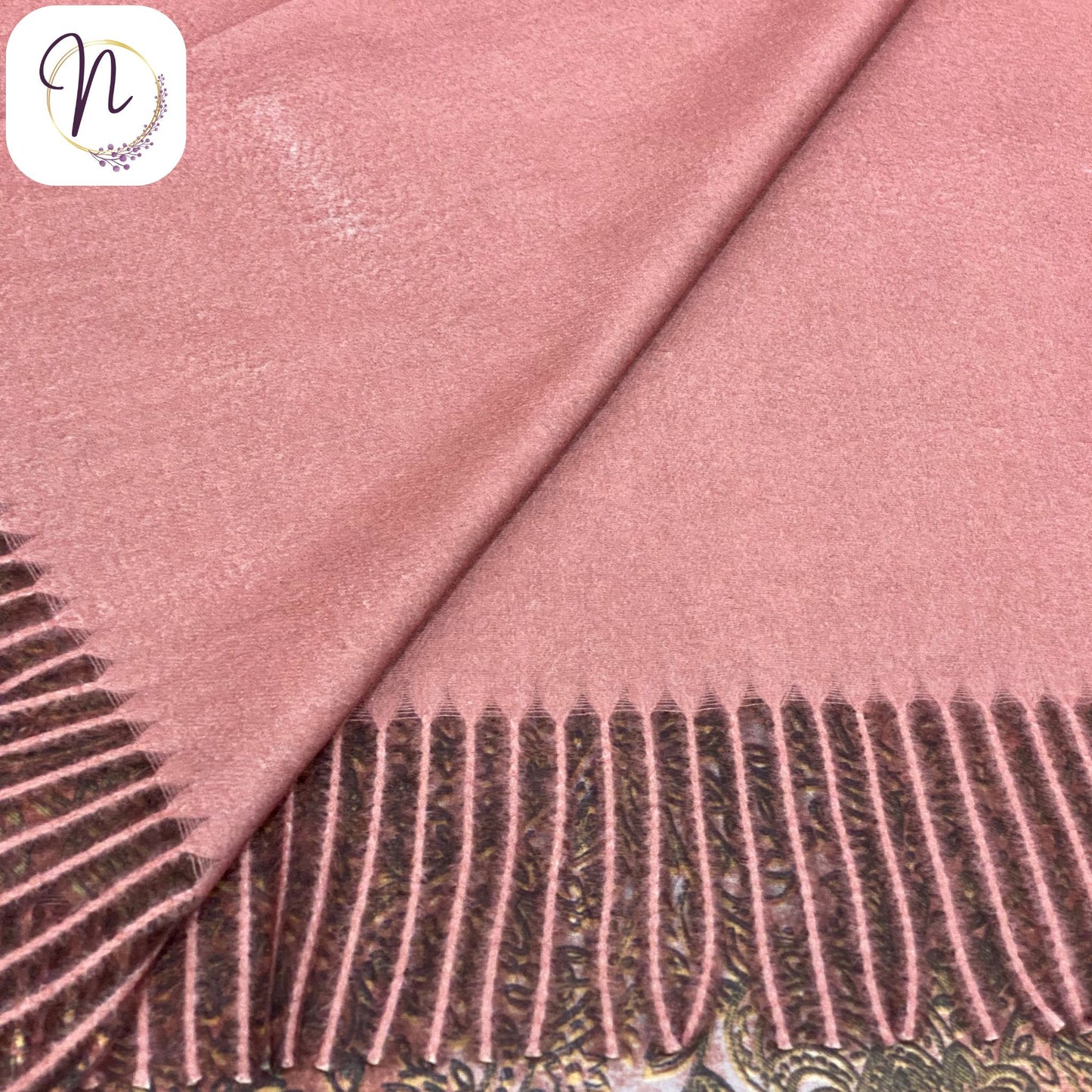 Cashmere Pink Shawl