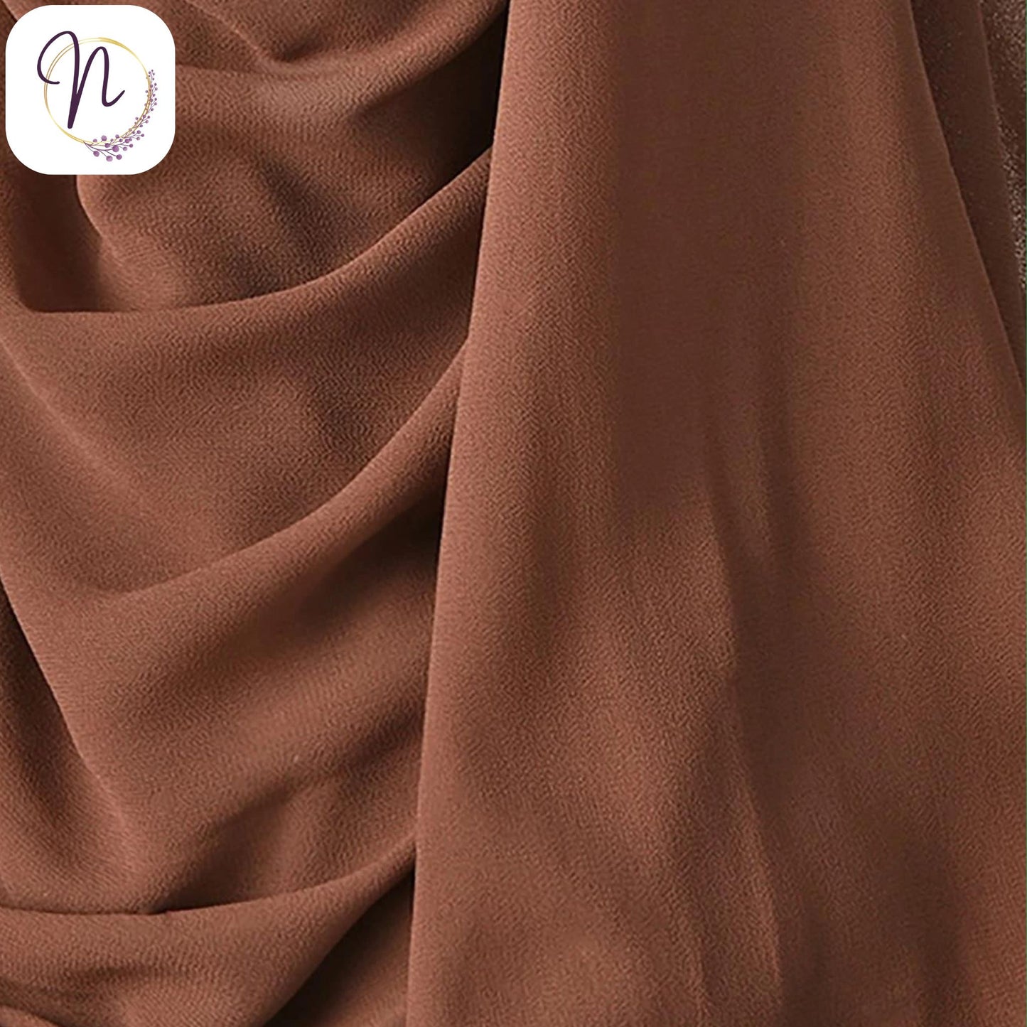 Coffee brown Hijab