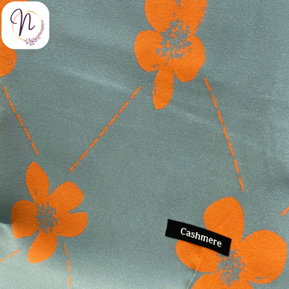 Cashmere Orange Shawl