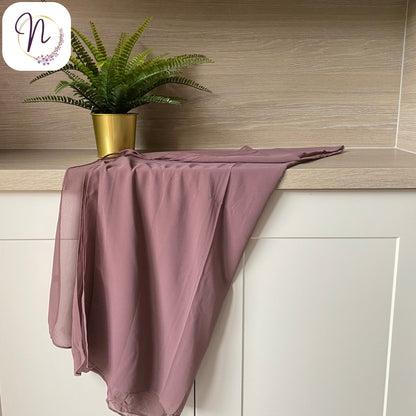 Mauve Hijab