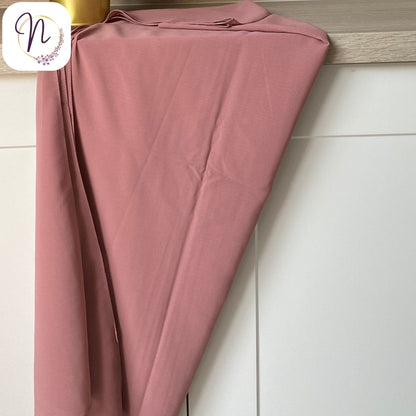 Dusty pink Hijab