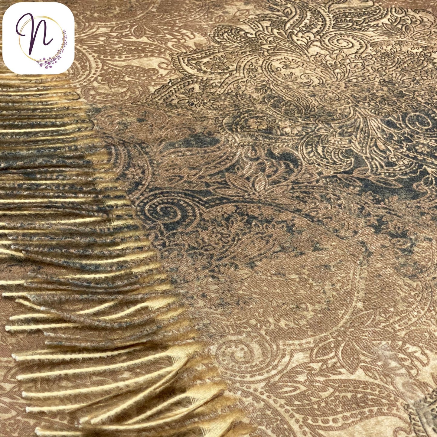 Cashmere Beige Shawl