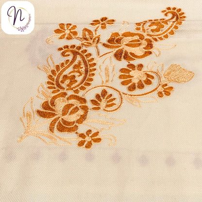 Kashmiri oswal Beige Shawl
