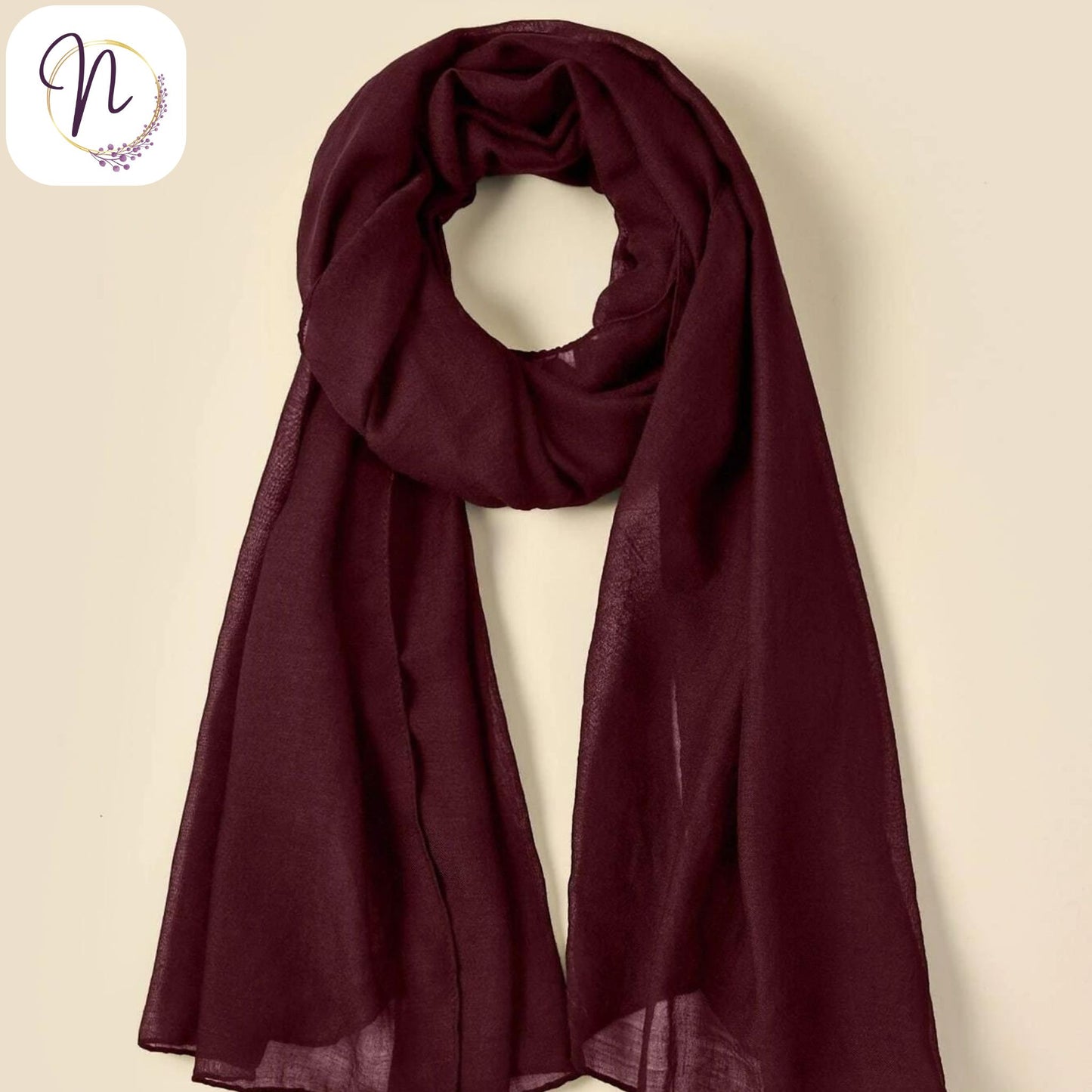 Maroon Hijab