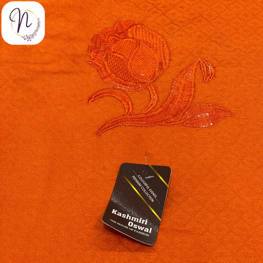 Kashmiri oswal Orange Shawl