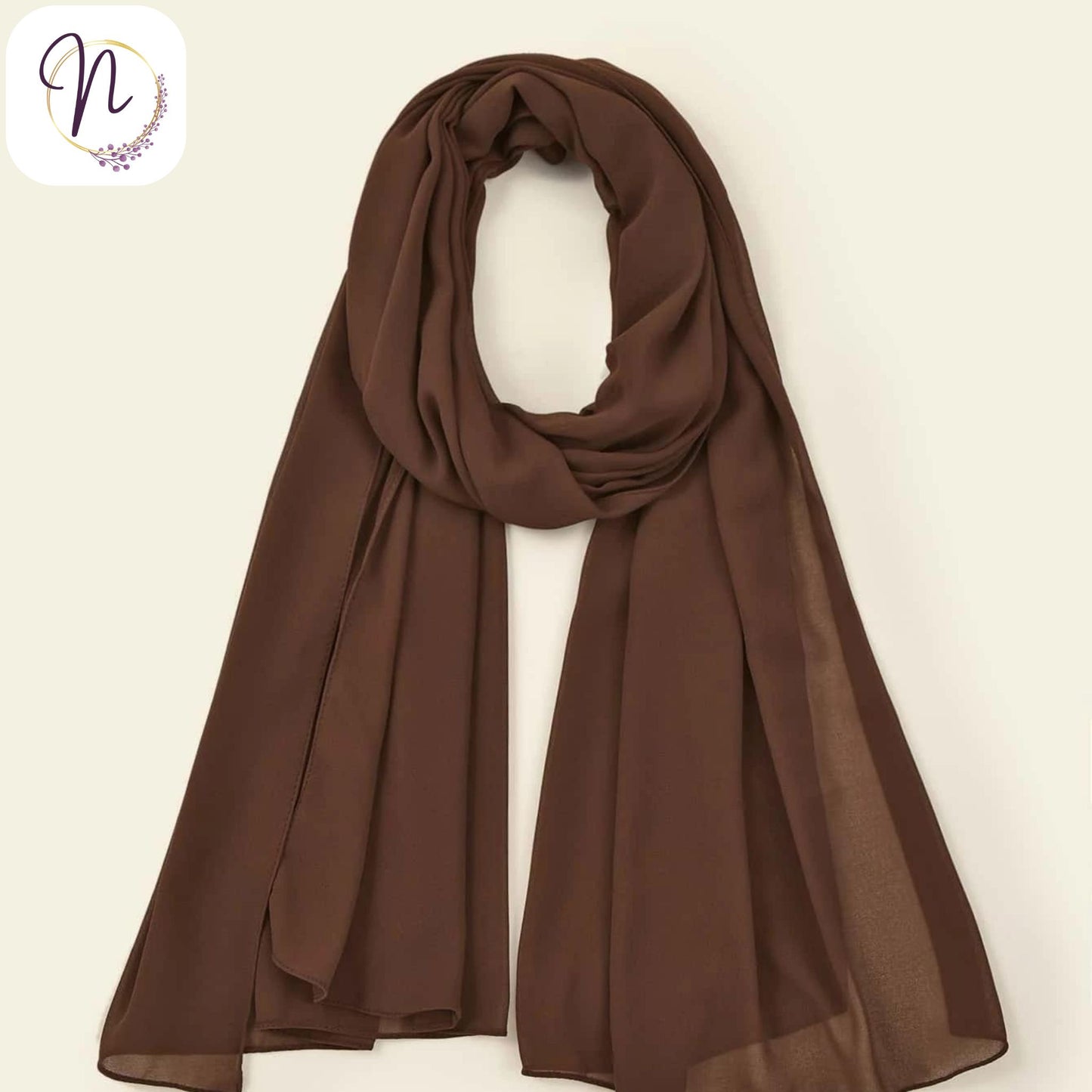 Coffee brown Hijab