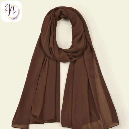 Coffee brown Hijab