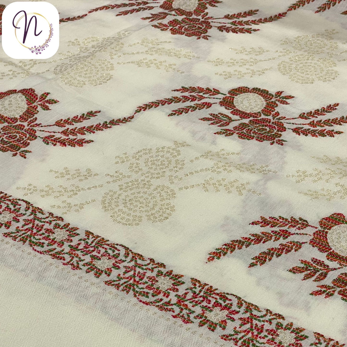 Shamridhi White Shawl