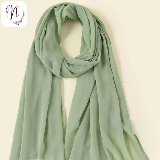 Bamboo green Hijab