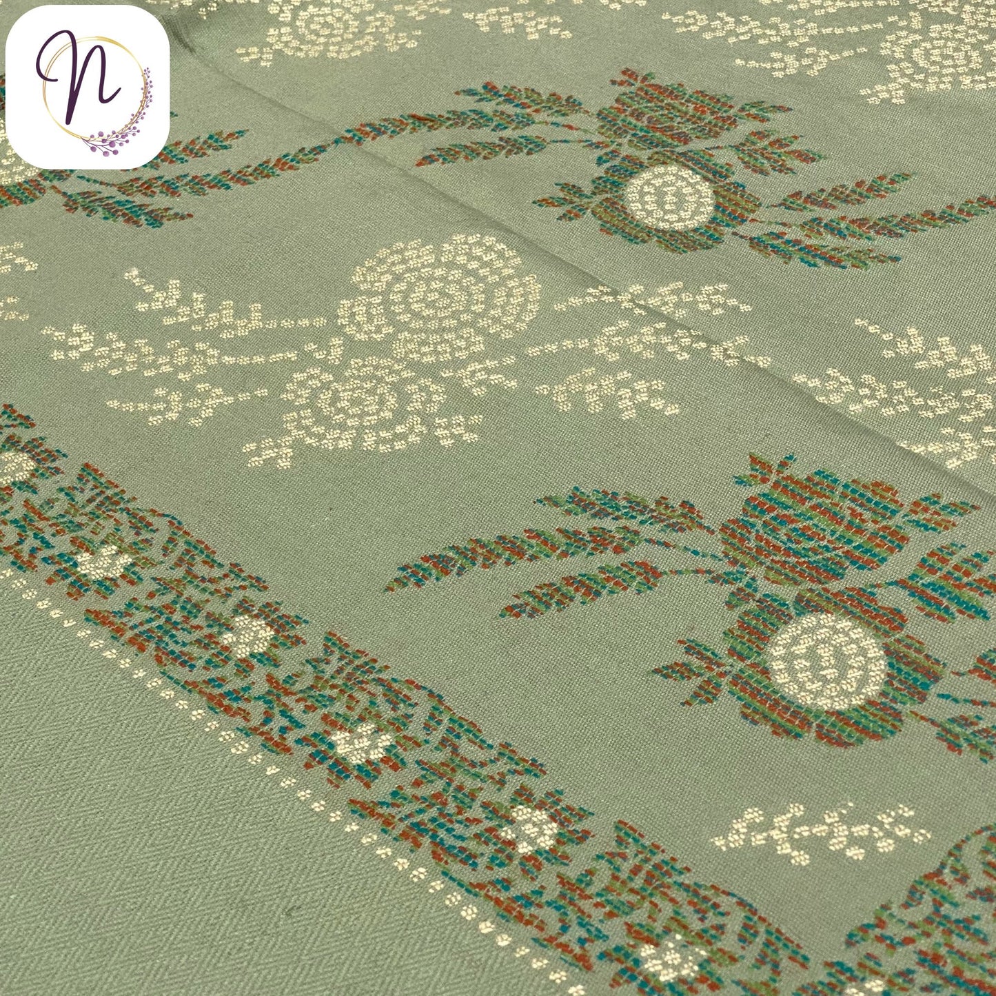 Shamridhi Mint Shawl