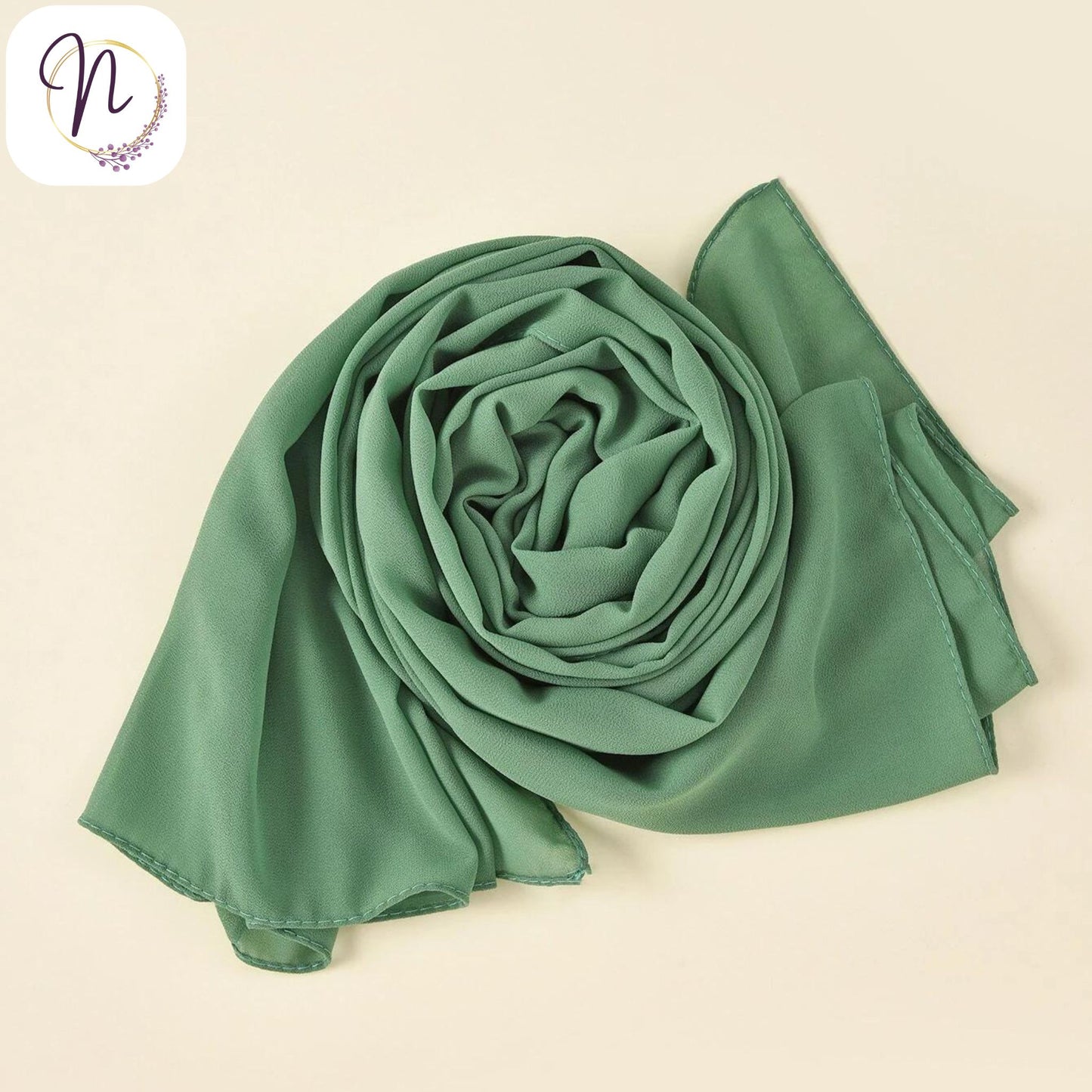 Mint green Hijab