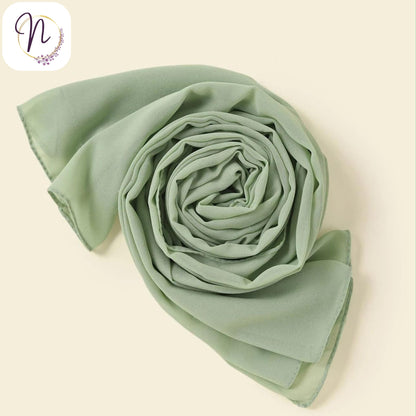 Bamboo green Hijab