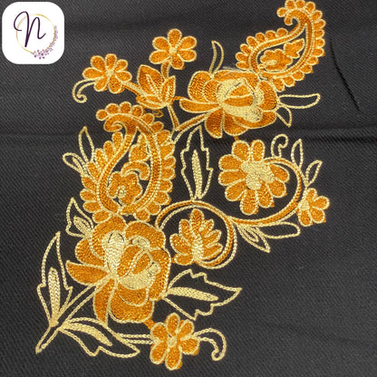 Kashmiri oswal Black Shawl