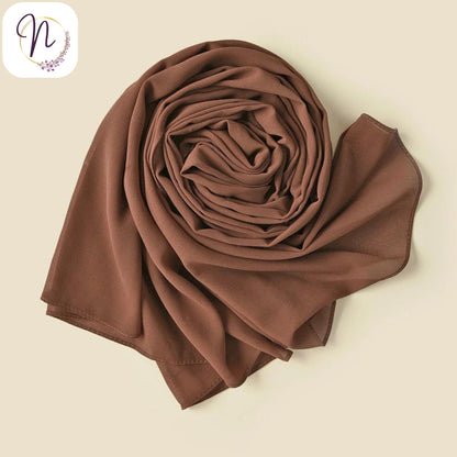 Coffee brown Hijab
