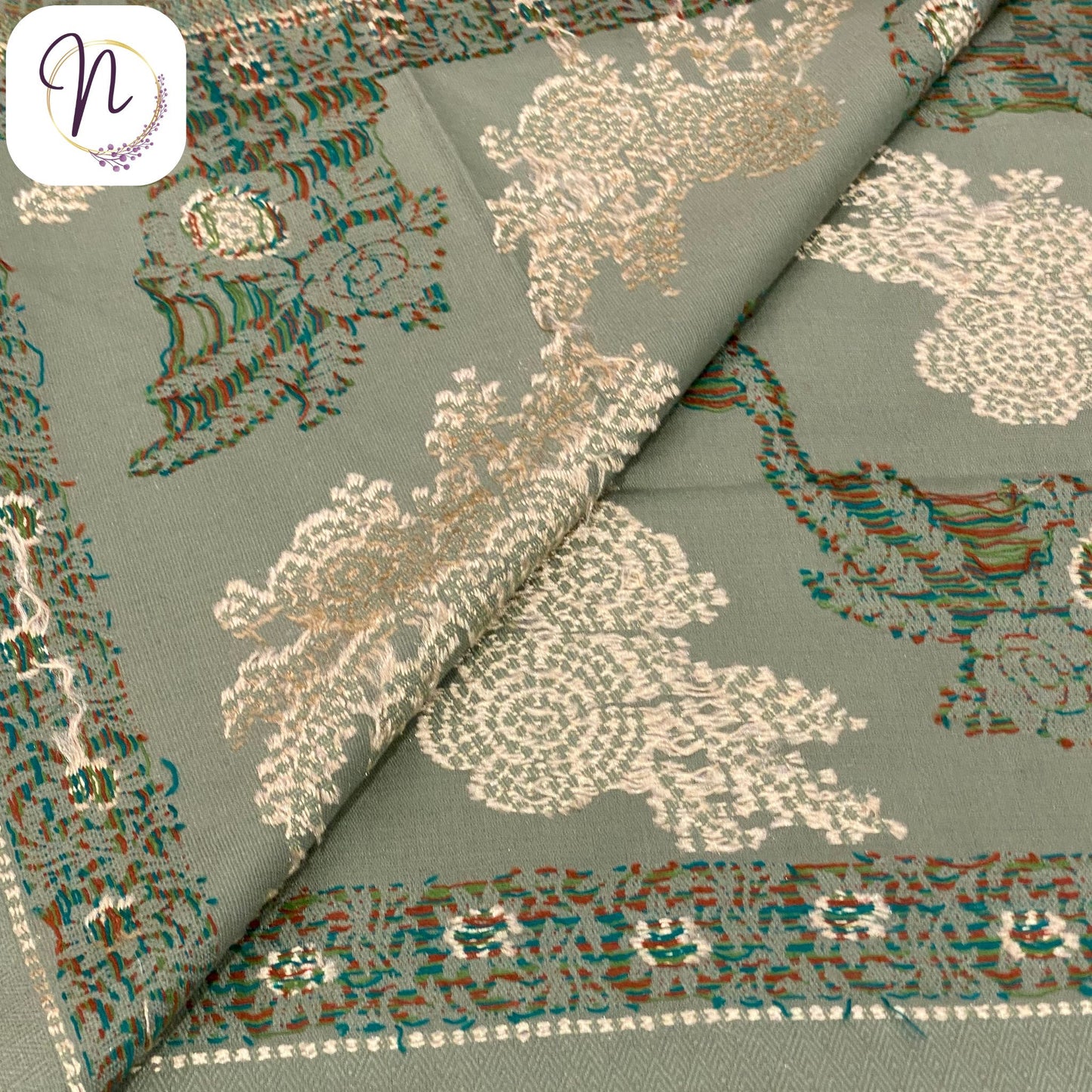 Shamridhi Mint Shawl