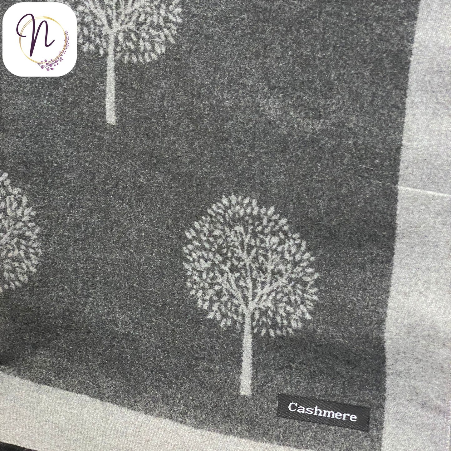 Cashmere Gray Shawl
