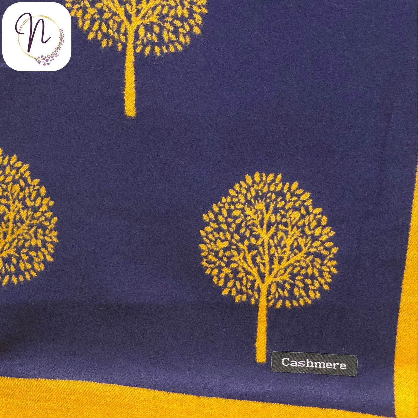 Cashmere Yellow Shawl