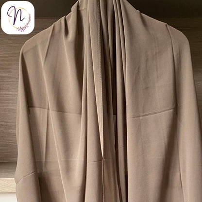 Coffee brown Hijab