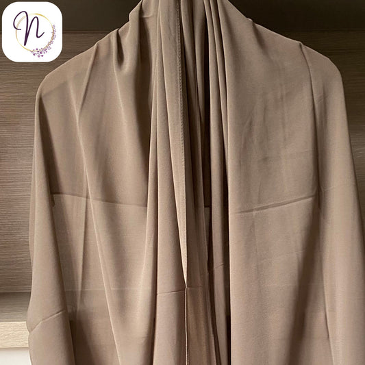 Coffee brown Hijab