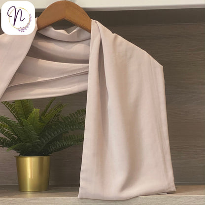 Light beige Hijab