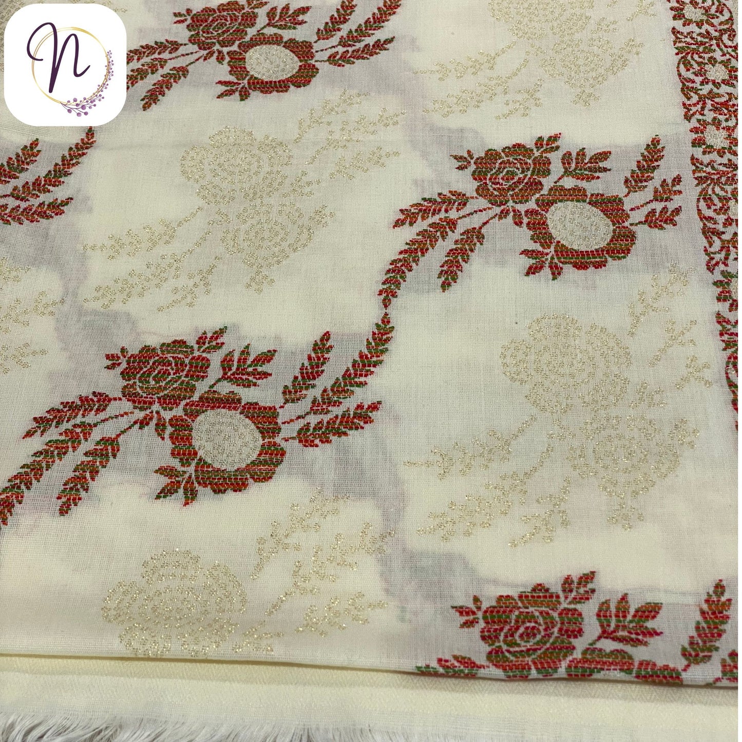 Shamridhi White Shawl