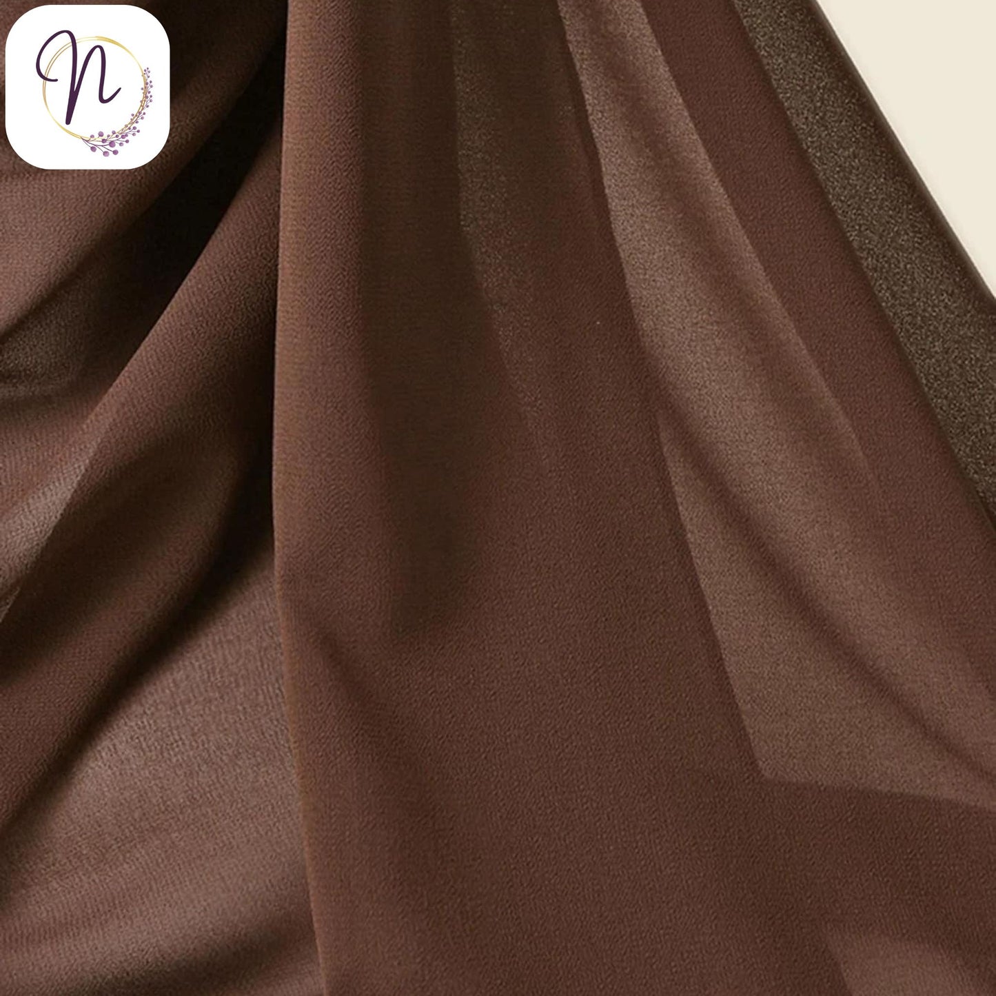 Coffee brown Hijab