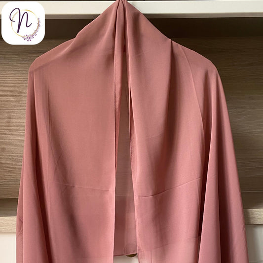 Dusty pink Hijab