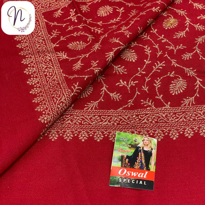 Oswal Red Shawl