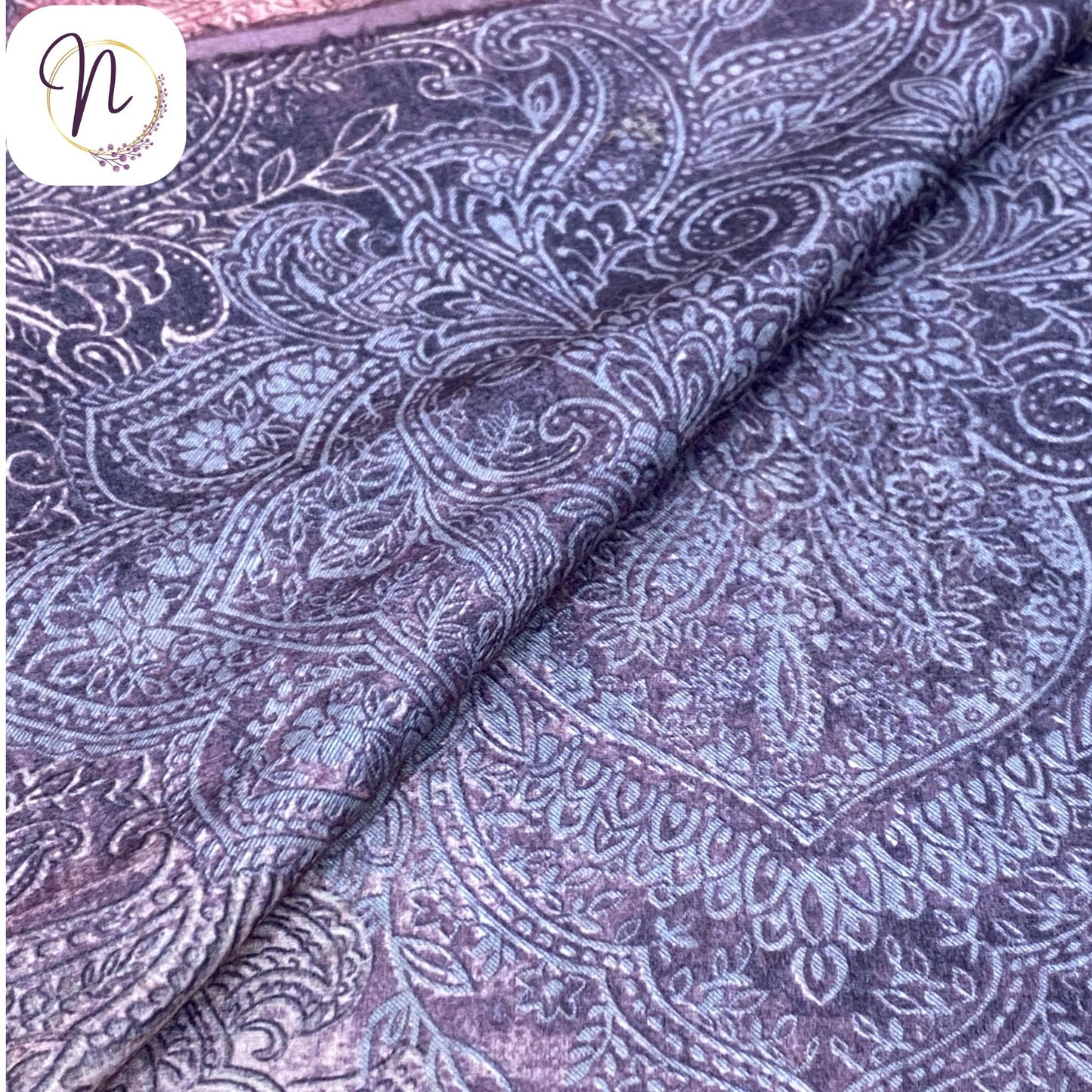 Cashmere Perple Shawl