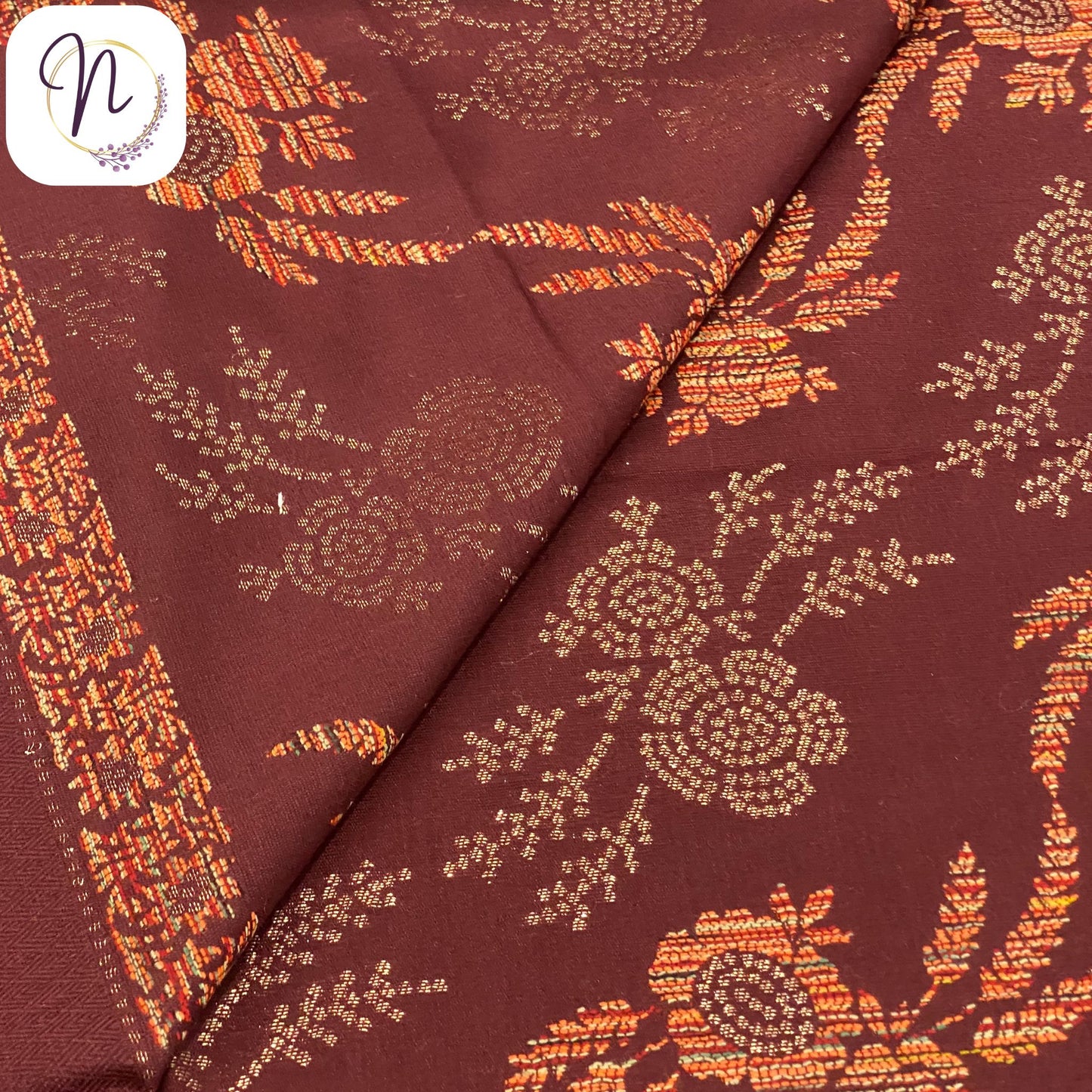 Shamridhi Wine Shawl