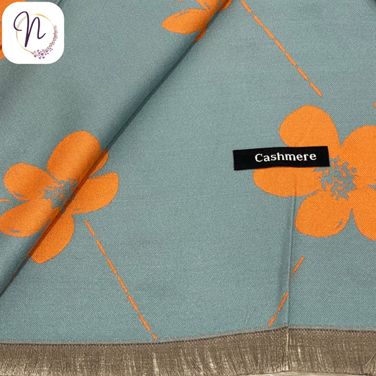 Cashmere Orange Shawl