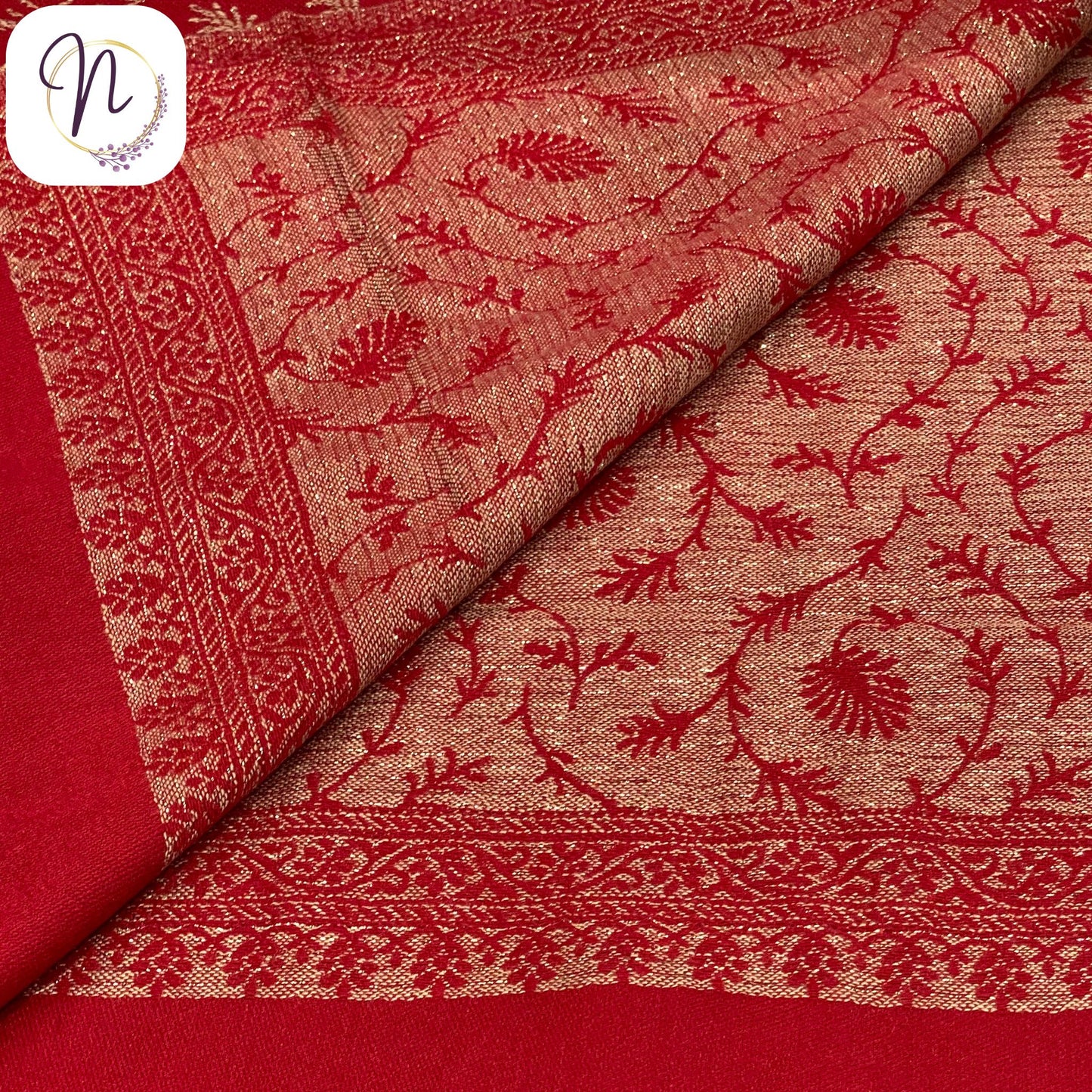 Oswal Red Shawl
