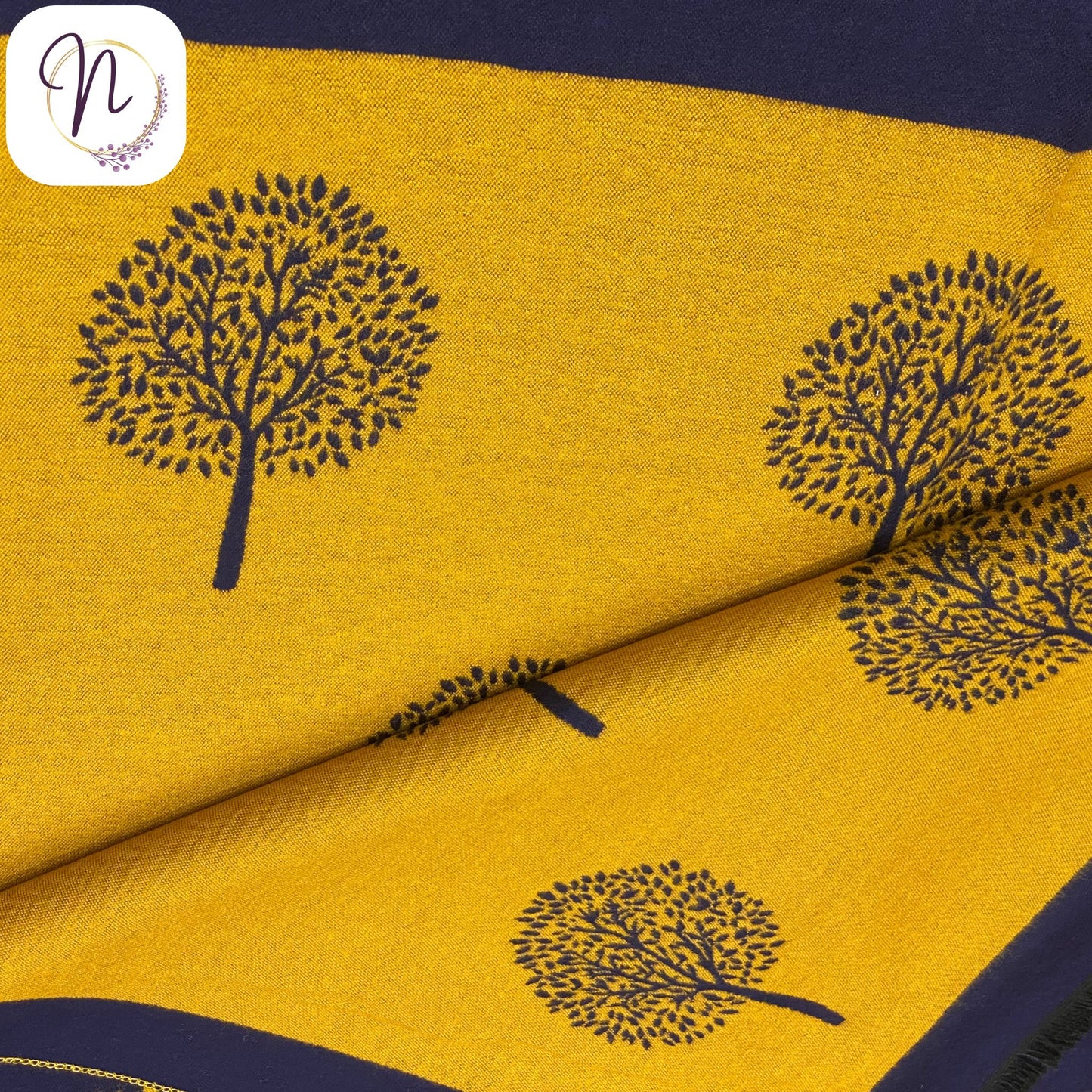 Cashmere Yellow Shawl